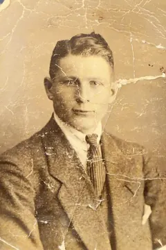Portrait of Max Lehmann as a young man